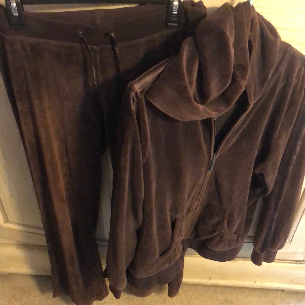 & Other Stories Brown Plush Pantsuit